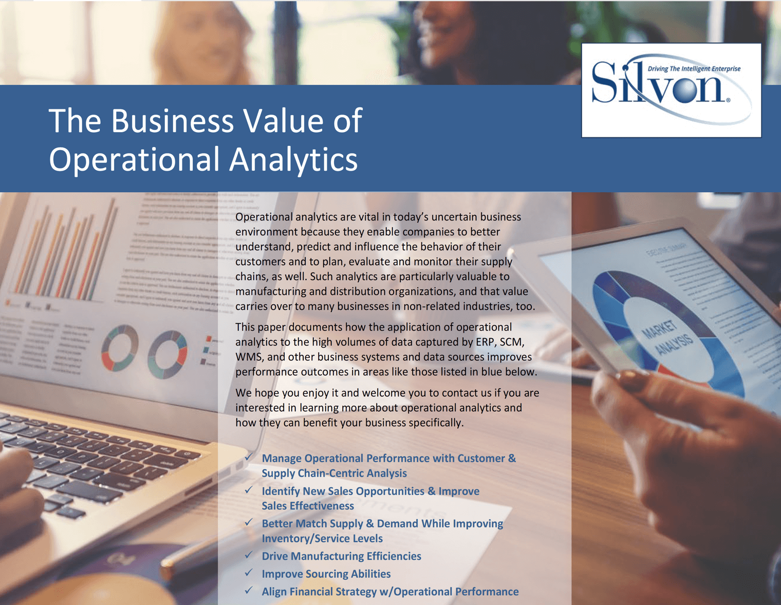 The Business Value of Operational Analytics White Paper